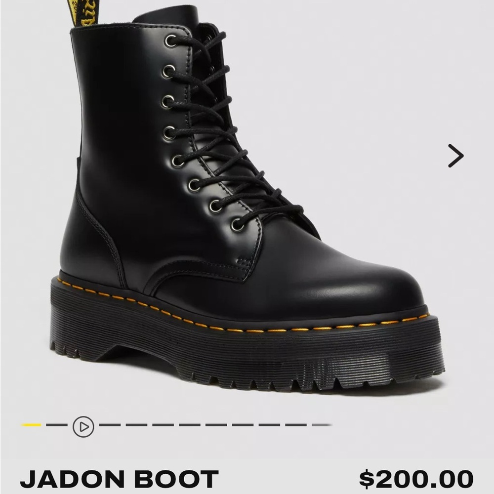 Dr Martens Jadon Black Boots